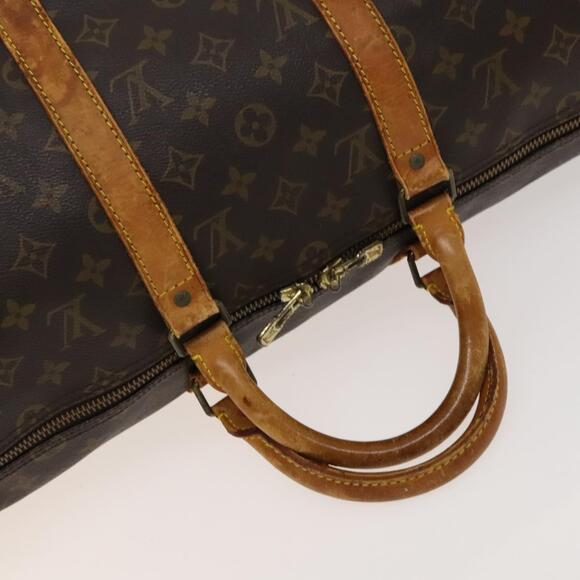 LOUIS VUITTON Monogram Keepall Bandouliere 50 Boston Bag M41416 - Picture 7 of 16